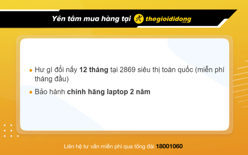 Chính sách bảo hành của Thế Giới Di Động 